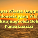 7 Tempat Wisata Unggulan di Indonesia yang Wajib Dikunjungi oleh Sobat Puncaknarasi