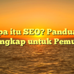 Apa itu SEO? Panduan Lengkap untuk Pemula